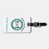 Wo der Buffet-Gepäckanhänger ist Gepäckanhänger (Vorderseite horizontal)