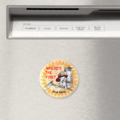 Wo der Feuerwehrmagnet ist Magnet (In Situ (Geschirrspüler))