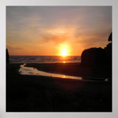 Wo der Fluss auf das Meer trifft... Poster (Vorne)