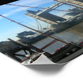Wo der Fluss den Himmel trifft Poster (Ecke)