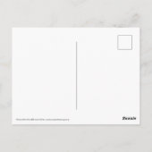 Wo der Fluss endet Postkarte (Rückseite)