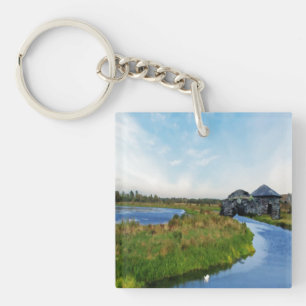 Wo der Fluss endet Schlüsselanhänger