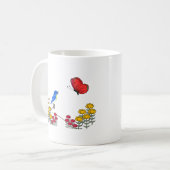 Wo der Frühling mich trifft Kaffeetasse (Vorderseite Links)