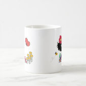 Wo der Frühling mich trifft Kaffeetasse (Mittel)