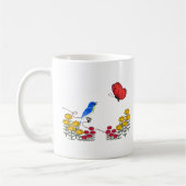 Wo der Frühling mich trifft Kaffeetasse (Links)