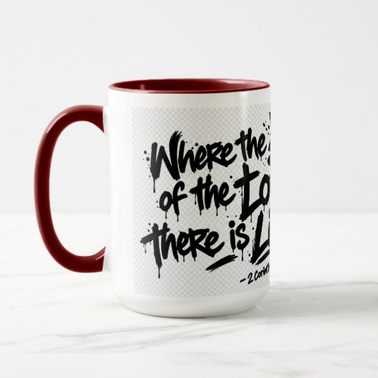 Wo der Geist ist Tasse (Links)