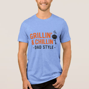 Wo der Grill heiß ist und die Villen heißer sind Tri-Blend Shirt