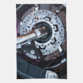 Wo der Gummi die Straße trifft Küchentuch (Vertikal)