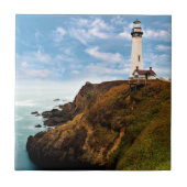 Wo der Himmel das Meer trifft Fliese (Vorderseite)