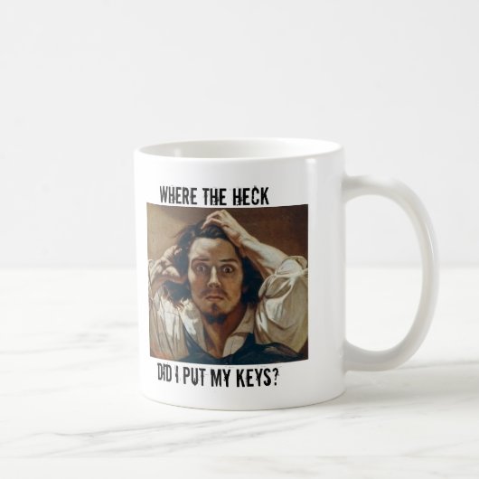 Wo der Mist setzte ich meine Schlüssel? Kaffeetasse (Rechts)