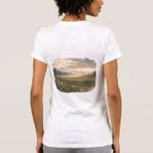Wo der Morgen beginnt T-Shirt (Rückseite)