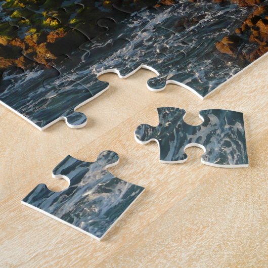 Wo der Ozean die Felsen trifft Puzzle (Seite)