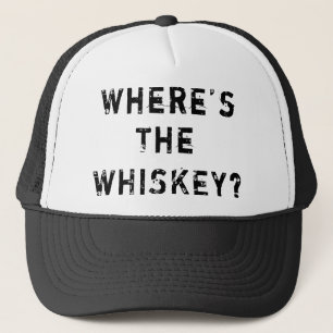 Wo der Whisky ist Truckerkappe