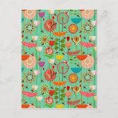 Wo die Bienen fliegen 50 Postkarte (Vorderseite)