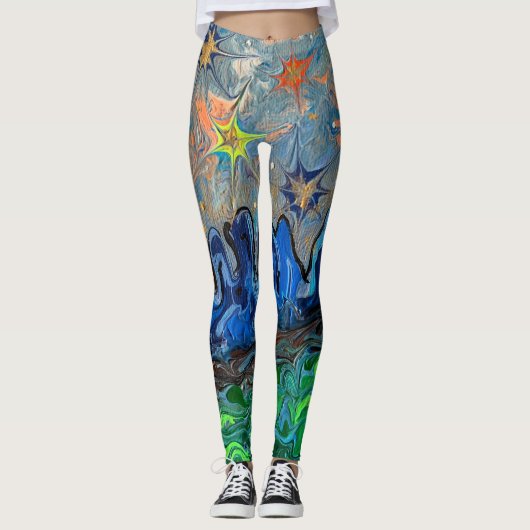 Wo die Buffalos Leggings umherlaufen (Vorderseite)