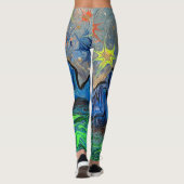 Wo die Buffalos Leggings umherlaufen (Rückseite)