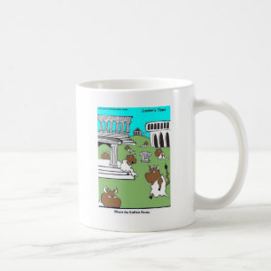 Wo Die Büffel Rom Lustige Geschenke & T-Shirts Kaffeetasse