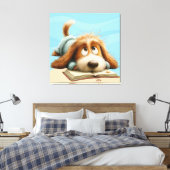 Wo die Dielen flüstern Leinwanddruck (Insitu (Schlafzimmer))