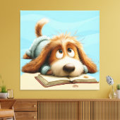 Wo die Dielen flüstern Leinwanddruck (Insitu (Wohnzimmer))