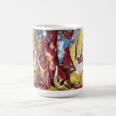 Wo die Einhörner Pop Art spielen, Kaffee Tasse (Mittel)