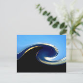 Wo die Erde Himmel trifft Postkarte (Stehend Vorderseite)