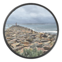 Wo die Felsen das Meer treffen - Ausgangspunkt Eishockey Puck