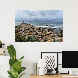 Wo die Felsen das Meer treffen - Ausgangspunkt Poster
