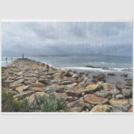 Wo die Felsen das Meer treffen - Ausgangspunkt Seidenpapier