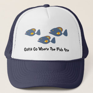 Wo die Fische sind Truckerkappe