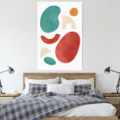 Wo die Formen ruhen Leinwanddruck (Insitu (Schlafzimmer))