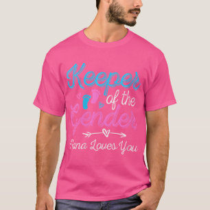 Wo die Gender Reveal Nana Lieben Sie Niedlich T-Shirt
