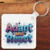 Wo die Geschichten weinende Daten Schlüsselanhänger (Rückseite)