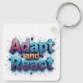 Wo die Geschichten weinende Daten Schlüsselanhänger (Rückseite)