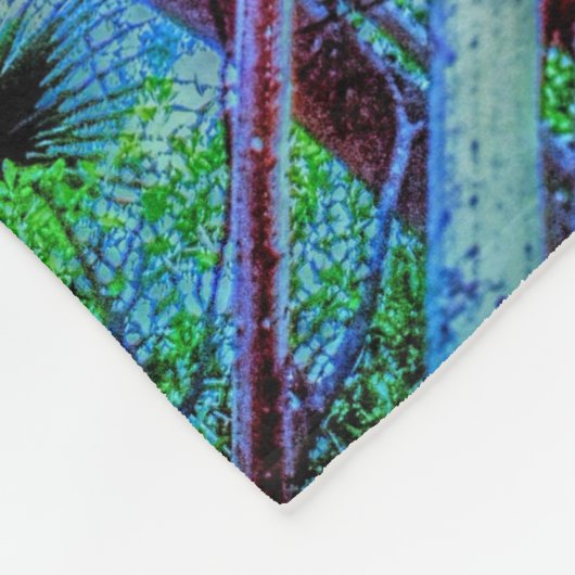 Wo die Hala wächst, Vlies-Decke Fleecedecke (Ecke)