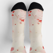 Wo die Herzblumen wachsen Socken (Oben)