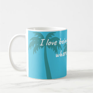 Wo die Leute nicht sind Kaffeetasse