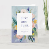 Wo die Liebe den Muttertag wächst Karte (Vorderseite)