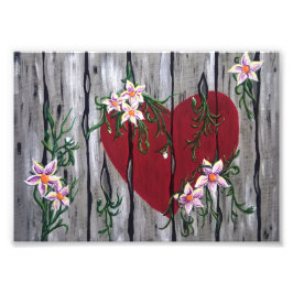 Wo die Liebe wächst 12x18 Print Fotodruck