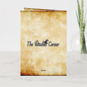 Wo die Magie von Carolyn Poster passiert Karte (Rückseite)