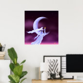 "Wo die Sterne wohnen" von Estelle Asp Poster (Heimbüro)