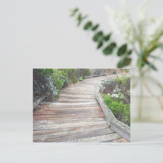 Wo die Straße führt Postkarte (Stehend Vorderseite)