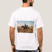 Wo die Straße zurück T-Shirt dreht (Rückseite)