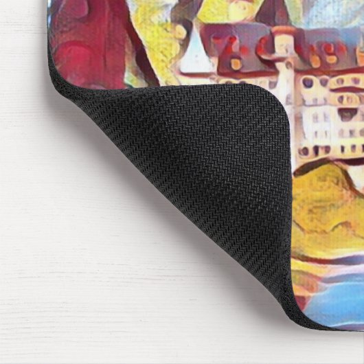 Wo die Unicorns Pop Art spielen, Mousepad (Ecke)