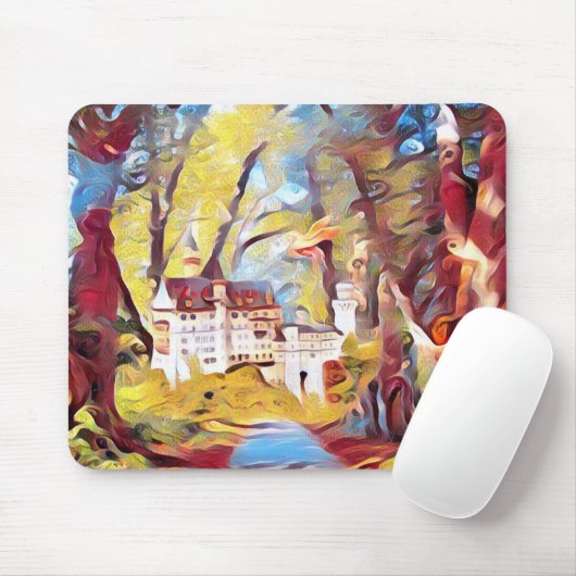Wo die Unicorns Pop Art spielen, Mousepad (Mit Mouse)