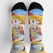 Wo die Unicorns Pop Art spielen, Socken (Oben)