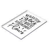 Wo die Verstärkung fließt Notizblock (Linke Seite)