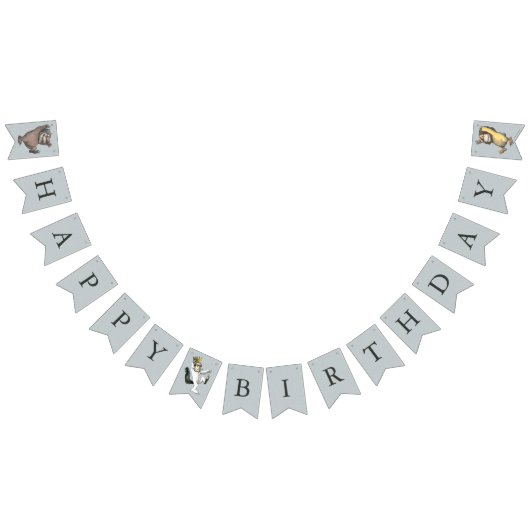 Wo die wilden Dinge Geburtstag haben Wimpelkette (Alle)