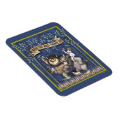 Wo die wilden Dinge grafisch sind Magnet (Rechte Seite)