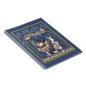 Wo die wilden Dinge grafisch sind Notizblock (Rechte Seite)