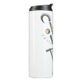 Wo die wilden Dinge grafisch zitiert werden Thermosbecher (Nach links gedreht)